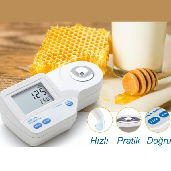 HANNA HI-96801 เครื่องวัดความหวาน (น้ำตาลซูโครส) Sucrose Brix Refractometer